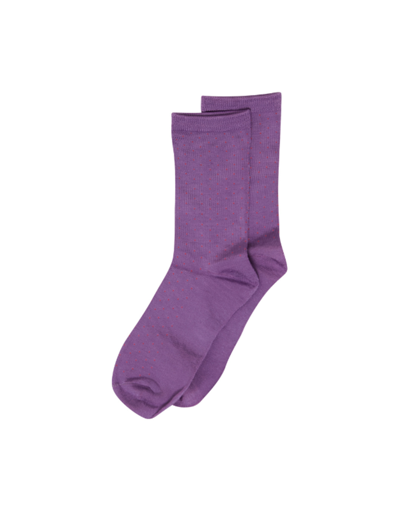 ICHI Fenja Sock in Amaranth Purple by ICHI