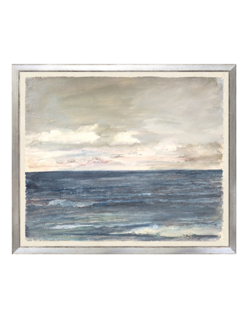 Celadon Art Study on the Jersey Coast 13"x11"