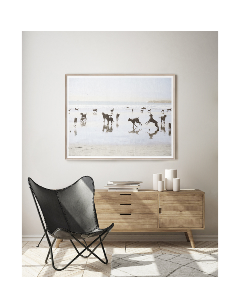 Celadon Art Dog Days at the Beach Large 53"x41"