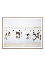 Celadon Art Dog Days At The Beach 25x19