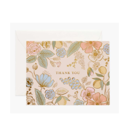 Rifle Paper Co. Collette Thank You Card by Rifle Paper Co.