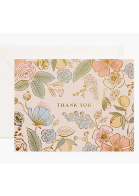Rifle Paper Co. Collette Thank You Card by Rifle Paper Co.