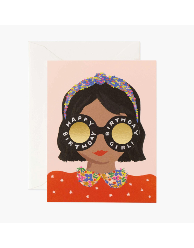 Rifle Paper Co. Headband Birthday Girl Card by Rifle Paper Co.