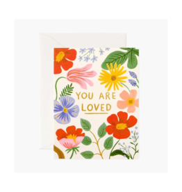 Rifle Paper Co. You Are Loved Card by Rifle Paper Co.