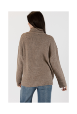 Lyla & Luxe Oliver Long Sweater in Driftwood by Lyla + Luxe