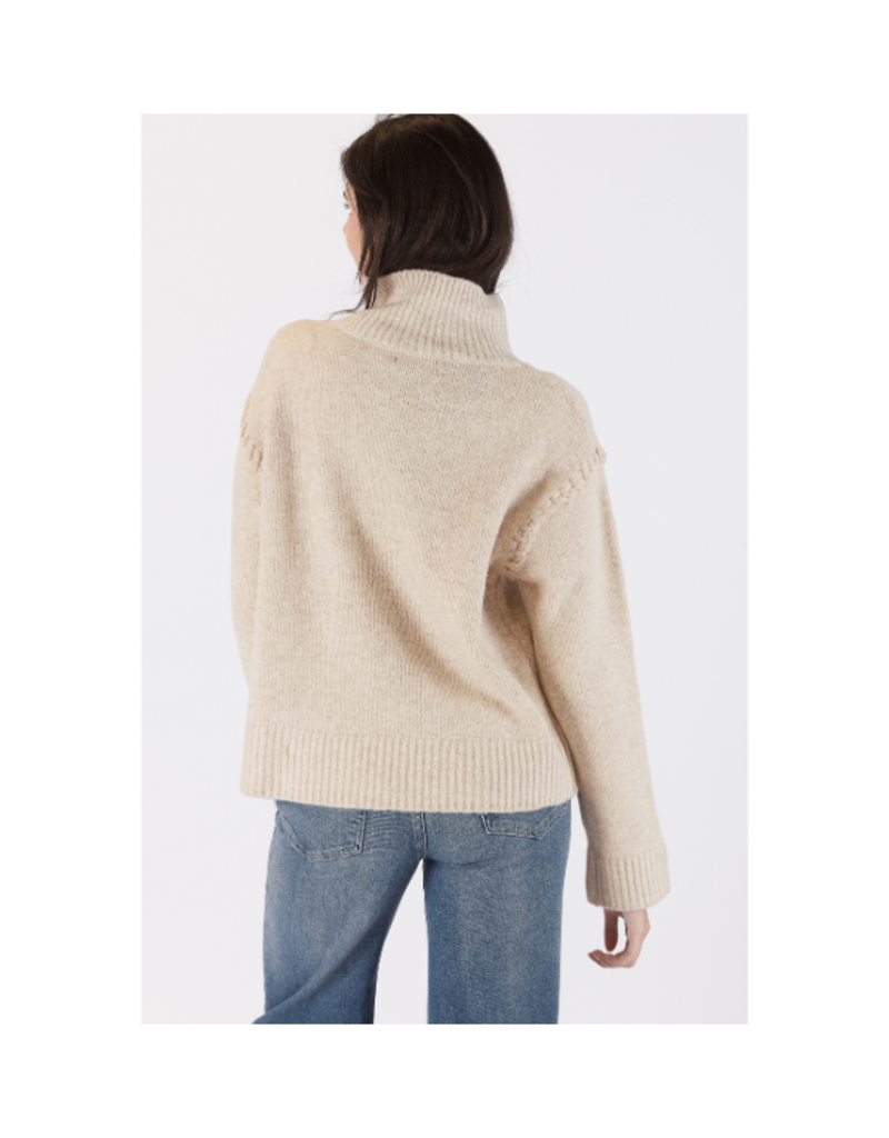 Lyla & Luxe LAST ONE - SIZE L - Raegen Sweater in Oat by Lyla + Luxe