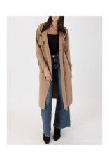 Lyla & Luxe LAST SIZE - L - Preston Trench Coat in Camel by Lyla + Luxe