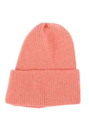 Lyla & Luxe Rib Hat in Rose by Lyla + Luxe