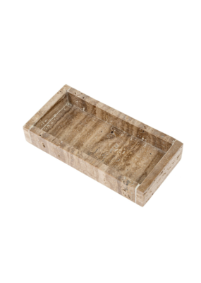 Indaba Trading Rectangular Travertine Tray - Small