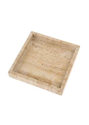 Indaba Trading Square Travertine Tray