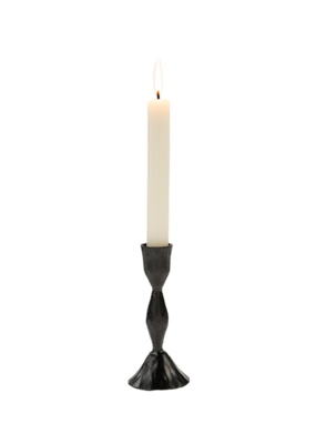 Indaba Trading Zora Forged Candlestick Gunmetal Large