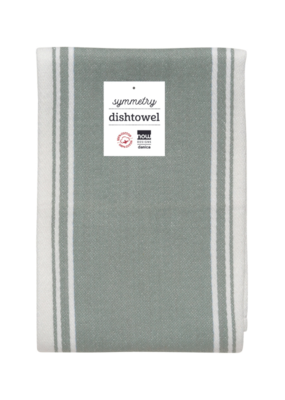 Danica Symmetry Sage Green Dishtowel