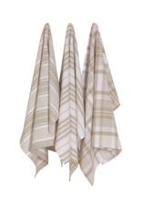 Danica Set of 3 Jumbo Sandstone Dishtowels