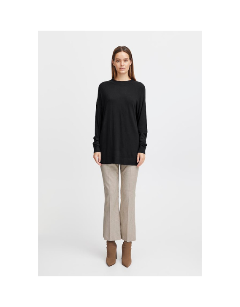 b.young Pimba Tunic in Black by b.young