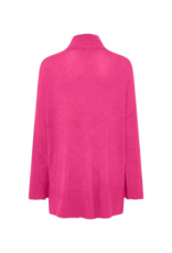 b.young Pimba Loose Turtleneck in Very Berry by b.young