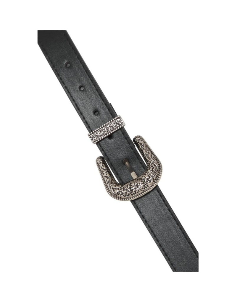 ICHI Girta Belt in Black by ICHI