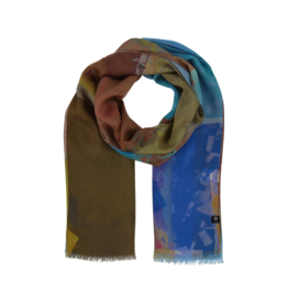 v. Fraas Magic Stones Eco Scarf in Blue by Fraas
