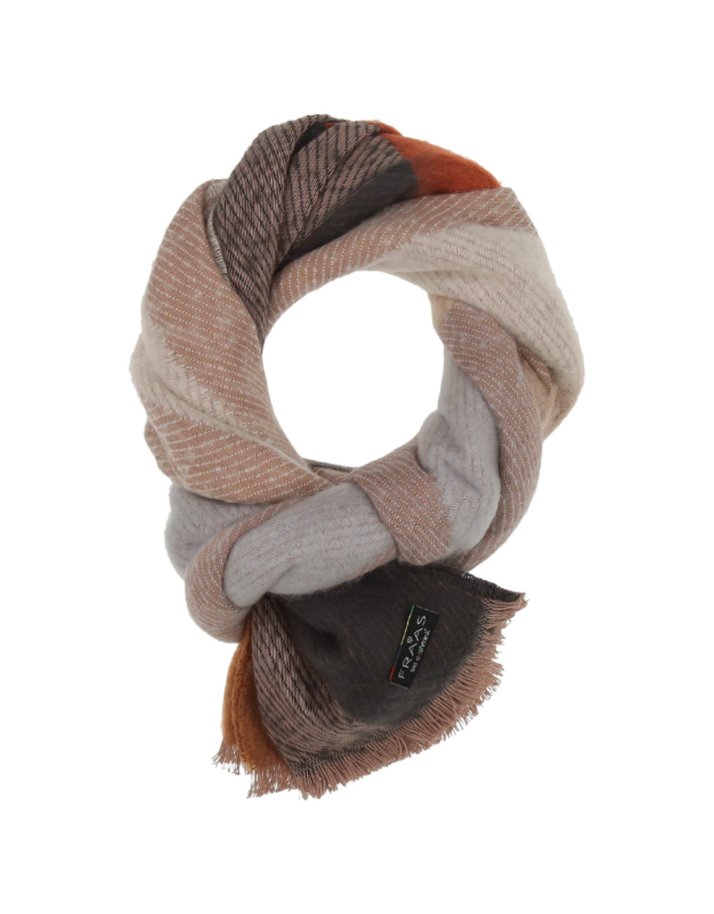 v. Fraas Block Stripe Eco Scarf in After by Fraas
