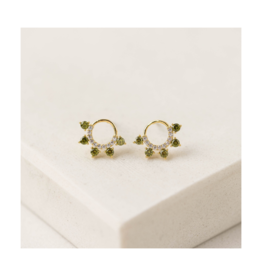 Lover's Tempo Lover's Tempo Talia Stud Earrings in Olive