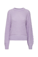 ICHI Betias Sweater in Lavender by ICHI