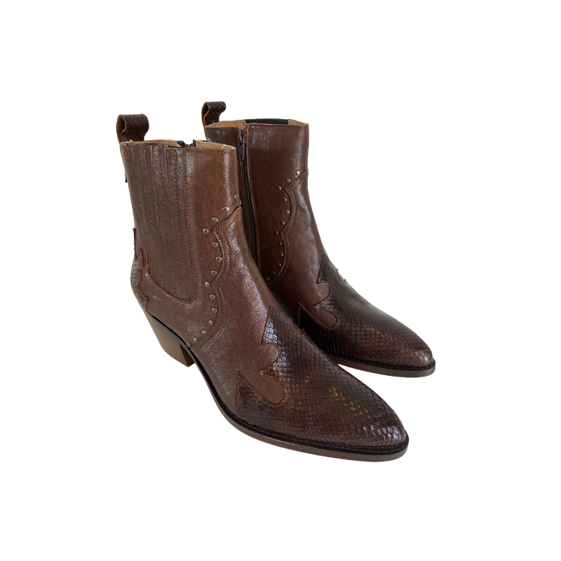 Sandro on sale python boots