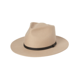 Kooringal Goodwin Wide Brim Fedora in Natural by Kooringal