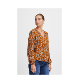 ICHI Sonja Shirt in Sugar Almond by ICHI