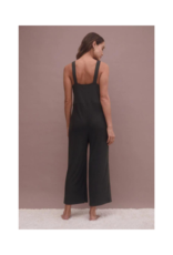 z supply Homebody Ribbed Overall in Vintage Black by Z Supply