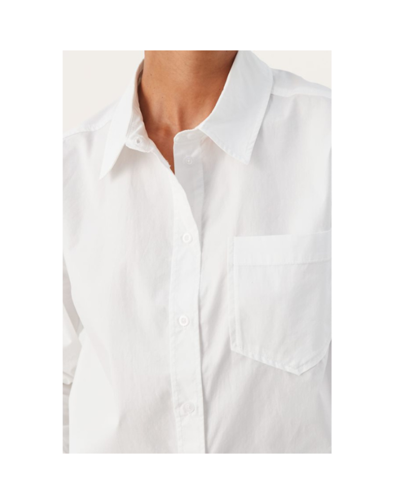 Part Two Chabel Shirt in Bright White by Part Two