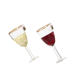 Elegant Wine Ornament