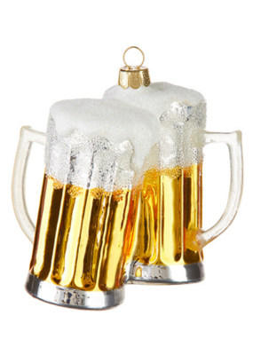 Beer Mugs Ornament