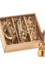 Glass Musical Instrument Ornament
