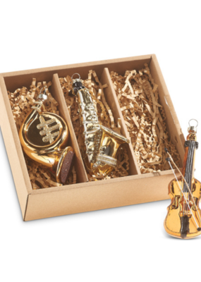 Glass Musical Instrument Ornament