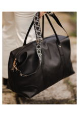 Louenhide Alexis Travel Bag in Black with Ezra Strap by Louenhide