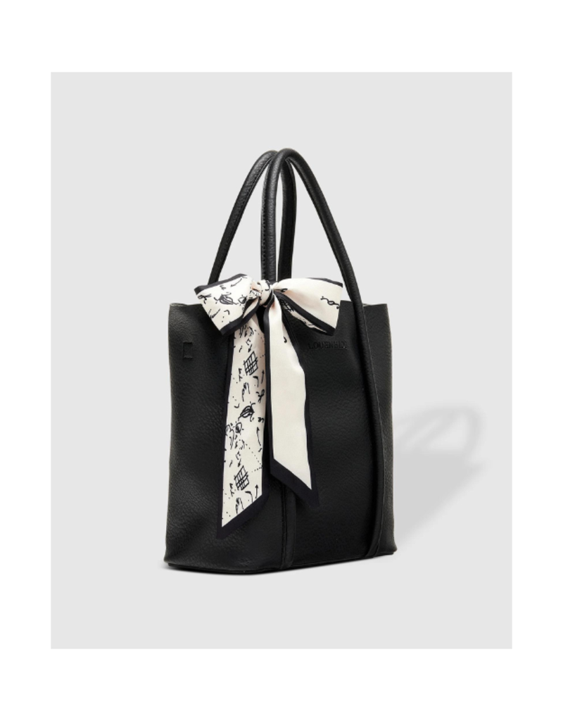 Louenhide Baby Panama Bag in Black by Louenhide