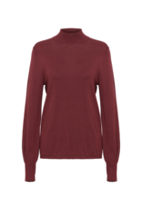 ICHI Mafa Turtleneck Longsleeve Port Royale by ICHI