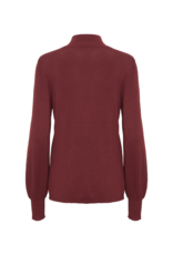 ICHI Mafa Turtleneck Longsleeve Port Royale by ICHI