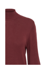 ICHI Mafa Turtleneck Longsleeve Port Royale by ICHI