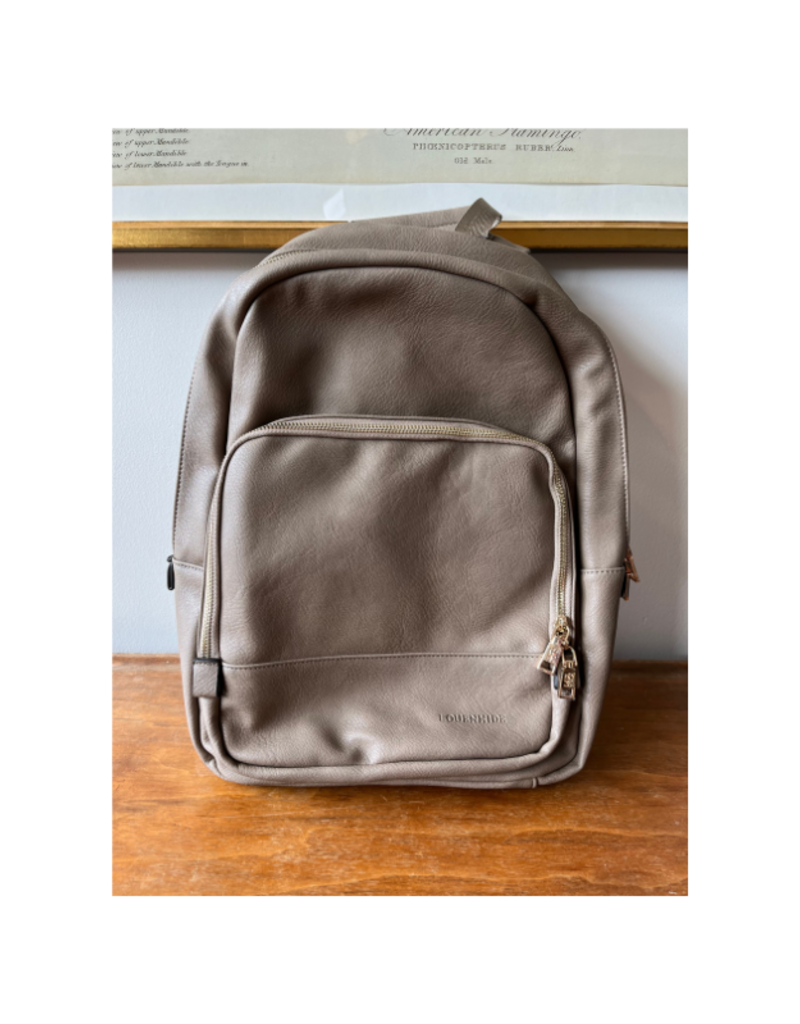 Louenhide Huxley Backpack in Taupe by Louenhide