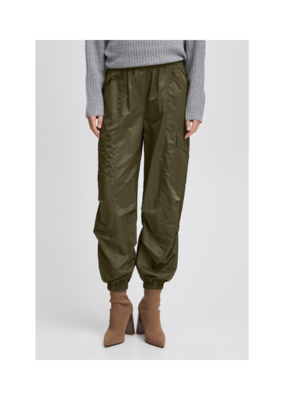 b.young LAST ONE - SIZE 42 (L/XL) - Datine Cargo Pants in Olive Night by b.young