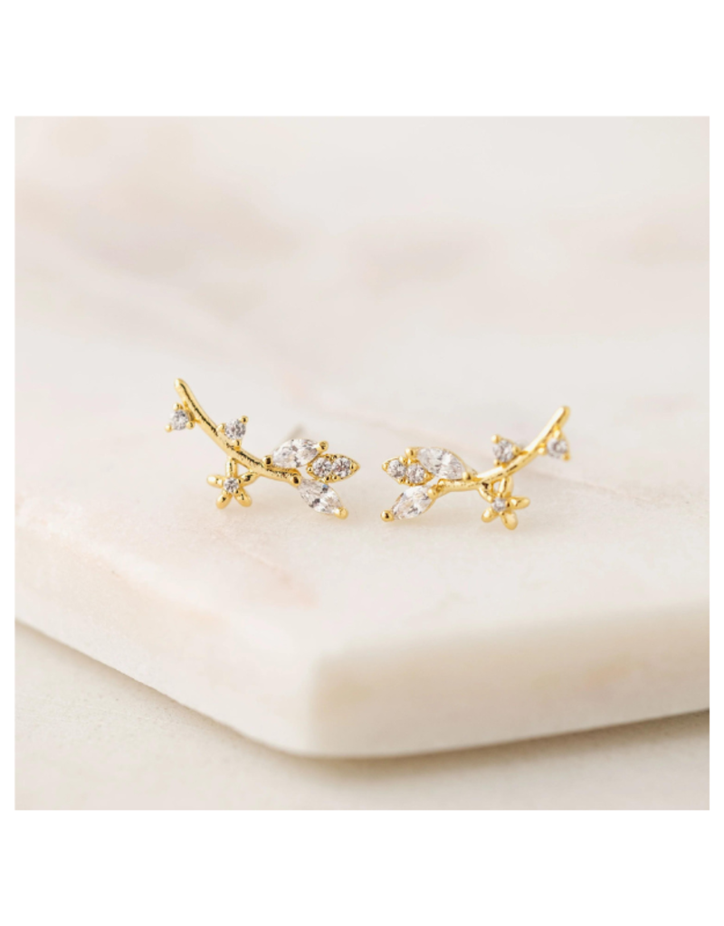 Lover's Tempo Eden Climber Earrings in Gold by Lover's Tempo