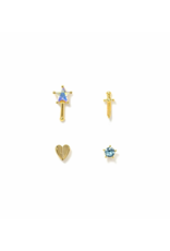 Lover's Tempo Happily Ever After Earring Set by Lover's Tempo