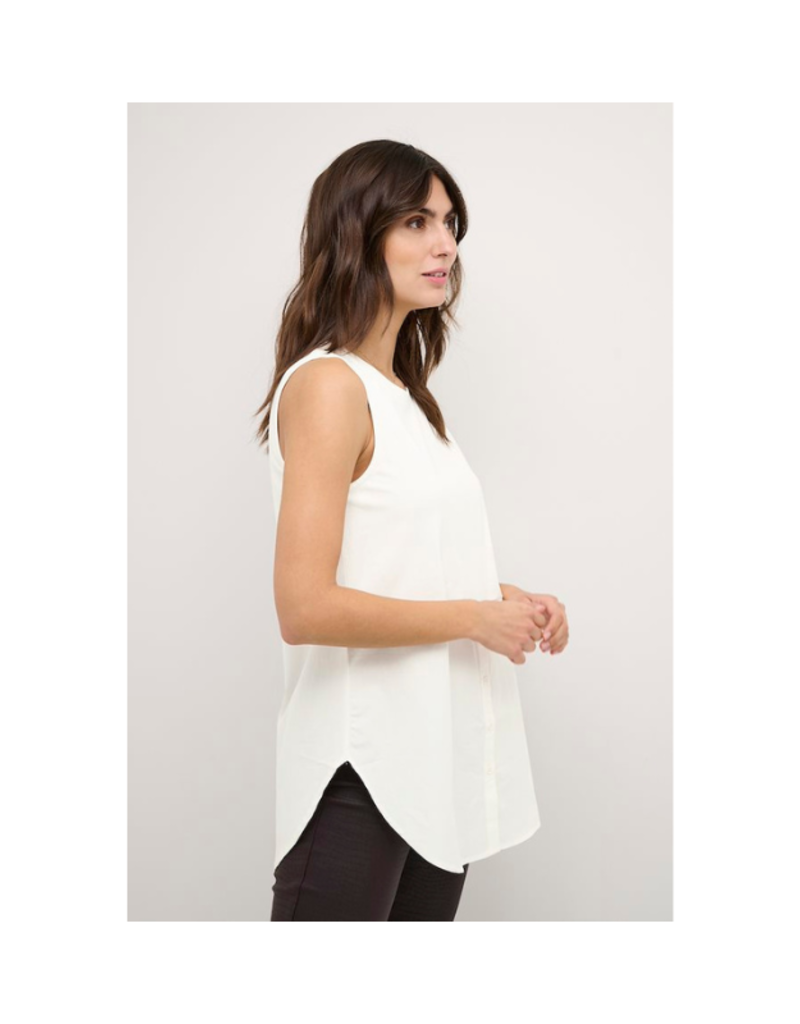 Culture Delphina Shirt in White by Culture