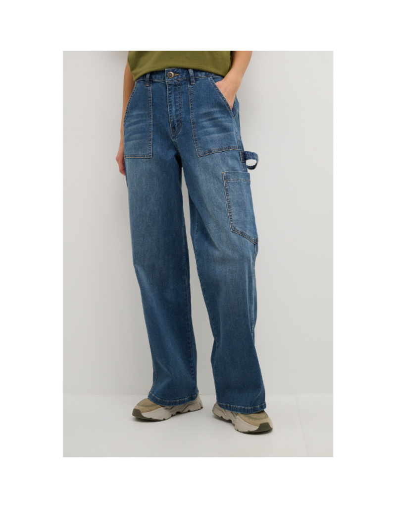 Navy blue cargo pants from Athletic Works, Women's Fashion, Bottoms, Other  Bottoms on Carousell