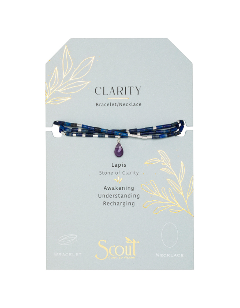 Scout Stone of Clarity - Teardrop Stone Wrap Bracelet by Scout