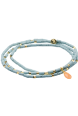 Scout Stone of Harmony - Teardrop Stone Wrap Bracelet by Scout