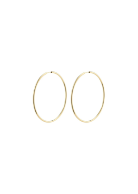 PILGRIM April Large Hoop Earrings in Gold by Pilgrim