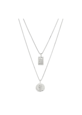 PILGRIM Valkyria Necklace in Silver by Pilgrim