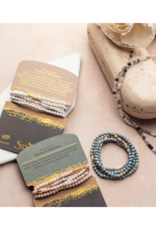 Scout Stone of Courage - Amazonite Stone Wrap Bracelet by Scout