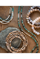 Scout Stone of Courage - Amazonite Stone Wrap Bracelet by Scout